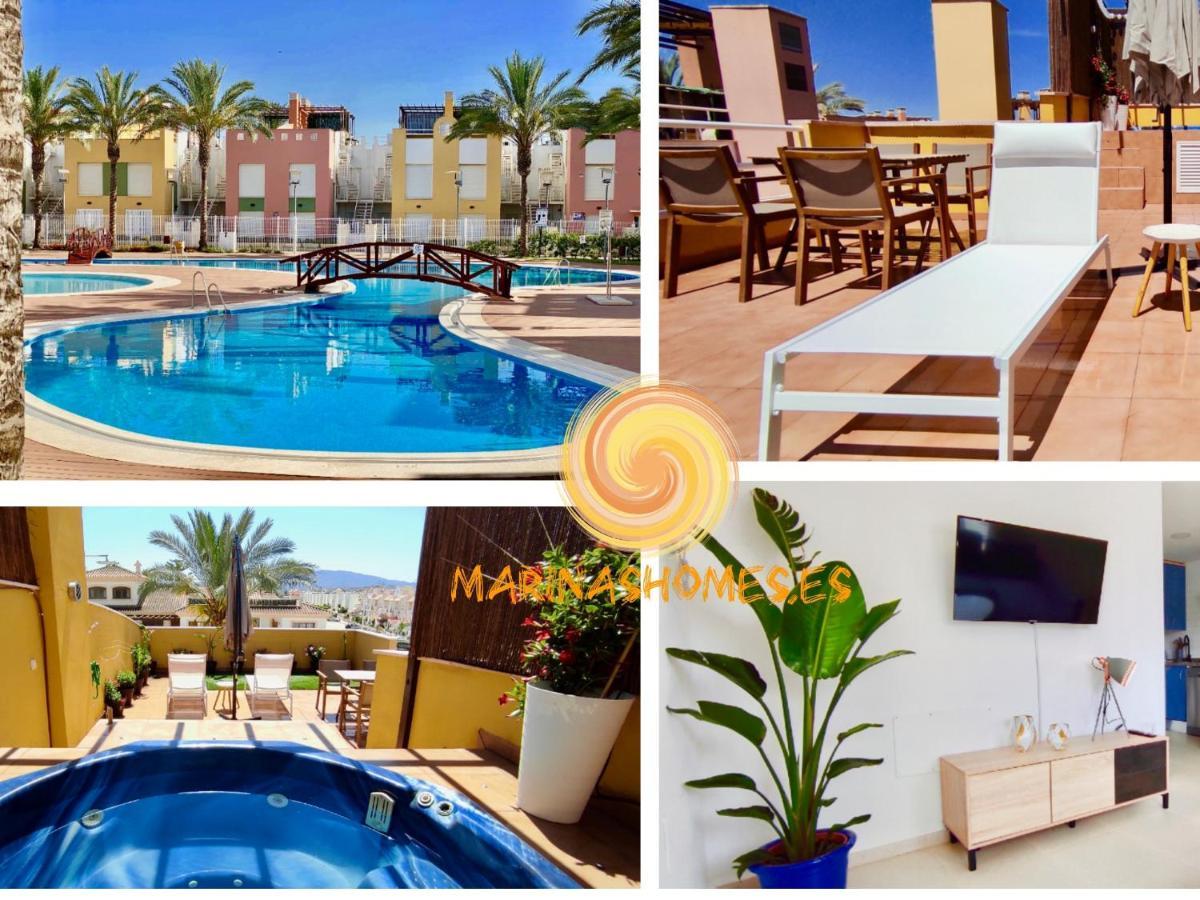 Apartamento Agua Marinas - Tu ático con Jacuzzi Privado! Vera Exterior foto